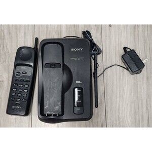 Vintage Sony SPP-930 900Mhz Digital Cordless Telephone Black